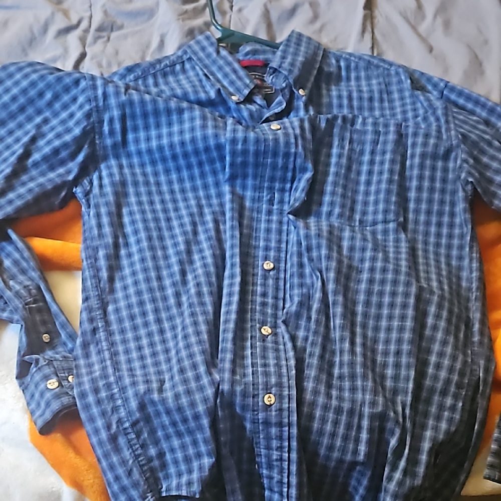 Wrangler Blue Gingham Shirt